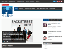 Tablet Screenshot of clizbeats.com